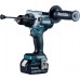 MAKITA DHP492RTJ Aku bezuhlíkový příklepový šroubovák Li-ion LXT 18V, 2x 5,0 Ah,Makpac