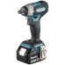 MAKITA DTW181RTJ Aku rázový utahovák 1/2", Li-ion (2x18V/5,0Ah)
