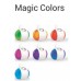 NILSEN LED MAGIC stolní lampa dotyková, stmívatelná, 7W, barevné podsvícení, bílá US003