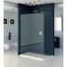 RONAL PDT4 Pur samostatná stěna L-kov, 100-160cm, vpravo, chrom/čiré sklo PDT4DSM31007
