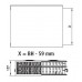 Kermi Therm X2 Plan-Kompakt deskový radiátor 33 600 / 2600 PK0330626
