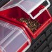 Kistenberg TRUCK PLUS Plastový úložný box s víkem, 155x100x70mm, červená KTR16F-3020
