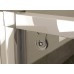 RONAL PLSE2 Pur Light S rohový vstup, 70cm, levý, barva*/sklo linie PLSE2G070SF51