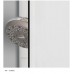 RONAL PLSE2 Pur Light S rohový vstup, 70cm, levý, barva*/sklo linie PLSE2G070SF51