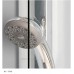 RONAL PLSE2 Pur Light S rohový vstup, 70cm, levý, barva*/sklo linie PLSE2G070SF51