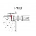 Boki Krycí mřížka k podlahovým konvektorům PMU-29-125-23 podélná, nerez