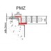 Boki Krycí mřížka k podlahovým konvektorům PMZ-18-300-13 příčná, nerez