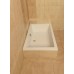 POLYSAN DEEP sprchová vanička obdelníková 100 x 90 , hlubová s podstavcem bílá 72340