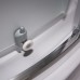 ROLTECHNIK Čtvrtkruhový sprchový kout s dvoudílnými posuvnými dveřmi PORTLAND NEO/900 brillant/matt glass N0657