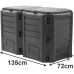 Prosperplast MODULE COMPOGREEN Kompostér 800L, černý IKLM800C