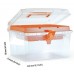 Prosperplast NUF SET Plastový organizér, 245x214x158mm, oranžové NUFS23HT
