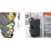 Prosperplast SORTIBOX Sada 3 odpadkových košů 3x25l, bílá IKWB25S3