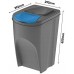 Prosperplast SORTIBOX Sada 3 odpadkových košů 3x35l, antracit IKWB35S3