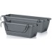 Prosperplast RESPANA EASYCARE W Truhlík 59,3x19x14cm, s držákem, hnědý ISE400SW