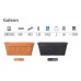 Truhlík GALEON 80x41x33cm, 54l, terakotová DBKS80