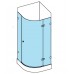 RAVAK BRILLIANT BSKK3-90 R čtvrtkruhový sprchový kout, chrom+transparent 3UP77A00Y1