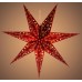 RETLUX RXL 338 hvězda červená 10LED samet povrch 50003933