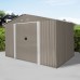 Riwall PRO RMSA 8x10 Brown - zahradní domek kovový 3 x 2,4 m SD-X0810-H170C-B Riwall PRO RMSA 8x10 Brown - zahradní domek kovový 3 x 2,4 m SD-X0810-H170C-B