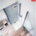 ROLTECHNIK Sprchové dveře jednokřídlé TCO1/800 brillant/intimglass 727-8000000-00-20