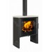 Romotop Riano N04 krbová kamna, plech, keramika