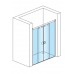 RONAL PLS4 Pur Light S posuvné dveře + 2stěny, 160-200cm, barva*/sklo zrcadlové PLS4SM4SF53