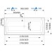 Santech Vana LINEA 1700 x 750 mm