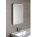SAPHO FLOAT zrcadlo s LED osvětlením 50x70cm, bílá 22571