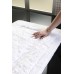 SAPHO JUWEL předložka 60x90cm s protiskluzem, polyester, bílá RI758311