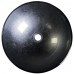 SAPHO SKIN skleněné umyvadlo průměr 42cm, metalická šedá 2501-16