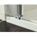 RONAL SLR Swing-Line čtvrtkruh dvoukřídlé dveře, 100cm, R50, elox/čiré sklo SLR5010000107