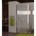 RONAL SL2 Swing-Line dvoukřídlé dveře, 90 cm, barva*/černé SL20900SF55