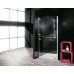 RONAL SLM1 Mobility dveře v poloviční výšce, pravé, 100cm, aluchrom/mastercarré SLM1D10005030