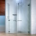 RONAL SLM5 Mobility dveře v 1/2 rozdělené, pravý, 90cm, aluchrom/Cristal perly SLM52D0905044