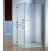 RONAL SLMT6 Mobility boční stěna 80 cm, aluchrom/čiré sklo SLMT60805007