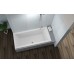 TEIKO Varadero vana 170 x 75 x 49,5 cm, akrylátová, bílá V112170N04T13001