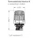 HEIMEIER termostatická hlavice K s příložným čidlem bez příslušenství 60-90°C 6662-00.500