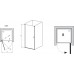 RAVAK CHROME CSD1-90 sprchové dveře, white+Transparent 0QV70100Z1