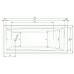 TEIKO Vana Trend obdélníková 160 x 70 cm, akrylátová, bílá V113160N04T04001