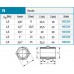 NOVASERVIS Vsuvka mosaz 3/8" N02ZW