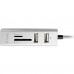 YENKEE COMBO YHC 101SR USB HUB+čtečka bílá 45012401