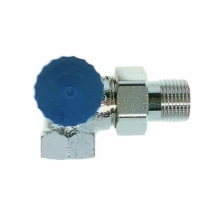 HEIMEIER radiátorový ventil samotížný DN 15-1/2" úhlový, levý 2341-02.000