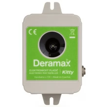 Deramax-Kitty Ultrazvukový odpuzovač - plašič koček a psů 0220