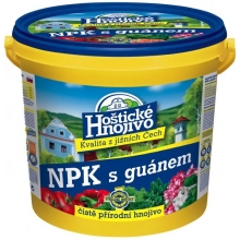 Hoštické hnojivo NPK hnojivo s guánem 8kg