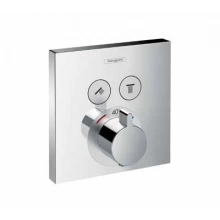 Hansgrohe Shower Select Termostat pod omítku pro 2 spotřebiče, chrom 15763000