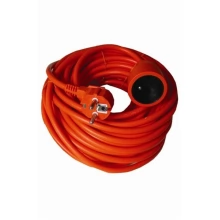 SOLIGHT Prodlužovací kabel 30m 3x1,5mm2 - oranžový PS08