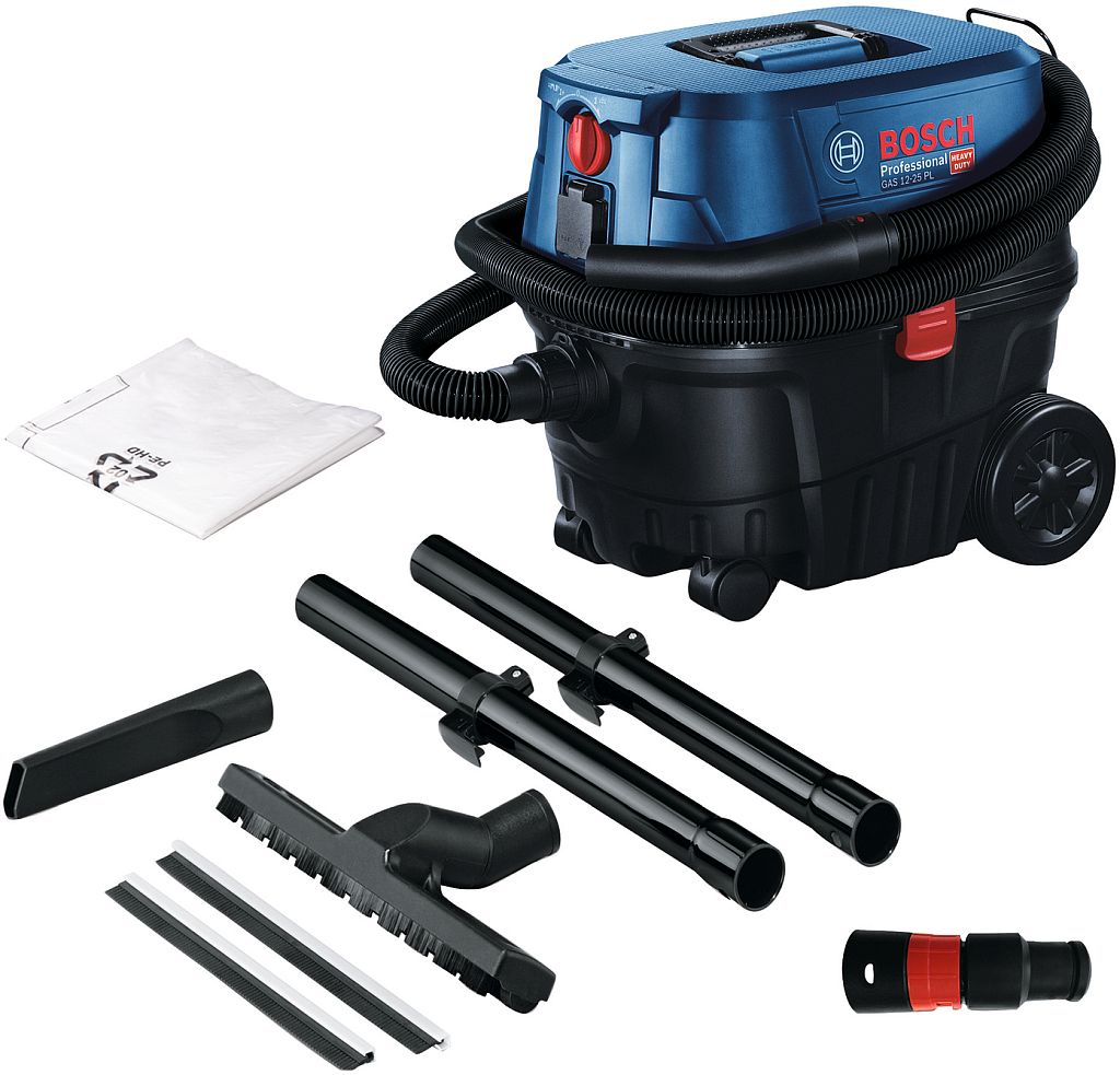 BOSCH GAS 12-25 PL PROFESSIONAL Vysavač 060197C100