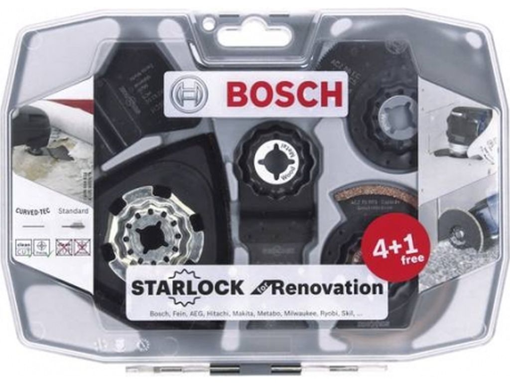 BOSCH STARLOCK 5dílná sada pro oscilační nářadí - renovace 2608664624