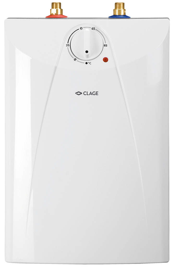 CLAGE S5-U Ohřívač vody se zásobníkem, pod umyvadlo 2,0kW/230V 4100-42052