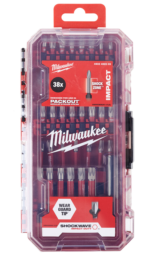 Milwaukee Shockwave Impact duty Sada bitů (38 ks) 4932492009