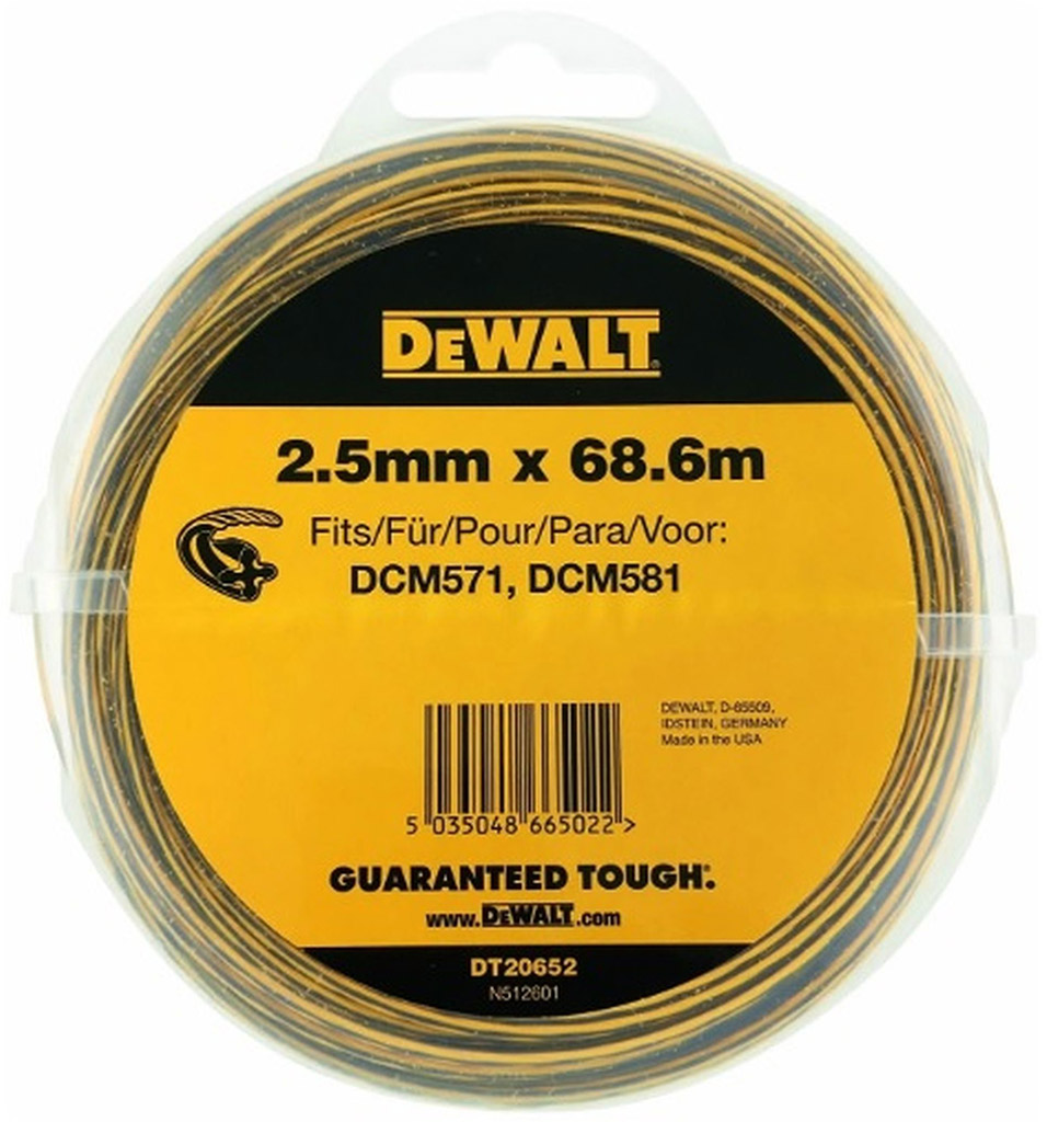 DeWALT DT20652 náhradní struna 2,5 mm x 68,6 m